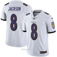 Lamar Jackson Baltimore Ravens Youth Authentic Vapor White Jersey Bestplayer
